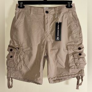 Four Steeds Women’s Khaki Cargo Shorts